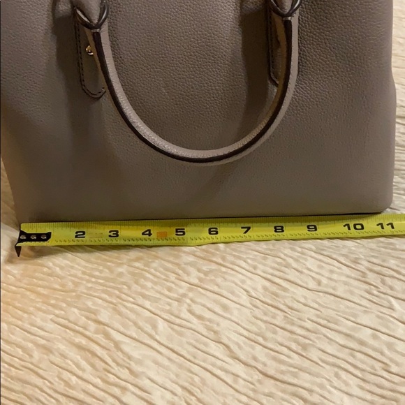 30. 🎉HP🎉 Kate Spade Satchel / Handbag in Taupe - Picture 7 of 13